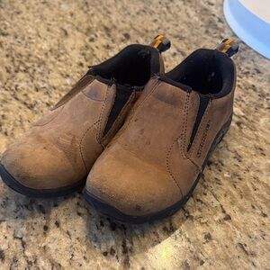 Merrill Kids Brown Slip-On Shoes 11w